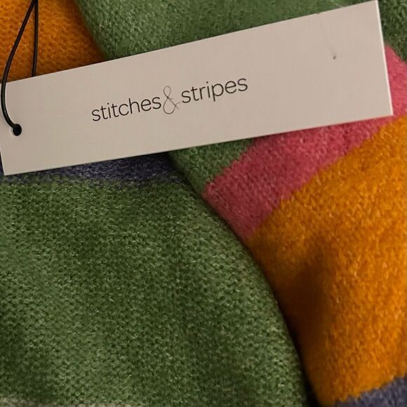 Stitches & Stripes Revolve Multicolor Striped Long Cardigan Sweater NEW - Picture 10 of 10